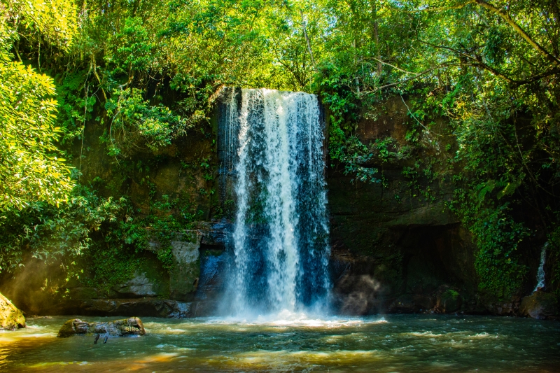 5 lugares para conhecer em Costa Rica-MS. Cachoeira das Araras
